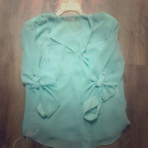 Calvin Klein double layer business top